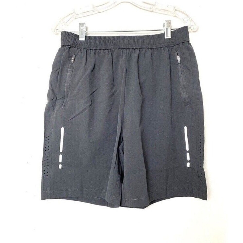 NORTHYARD Mens Sport Running Shorts Size XL Quick Dry Dark Gray Beach Activewear